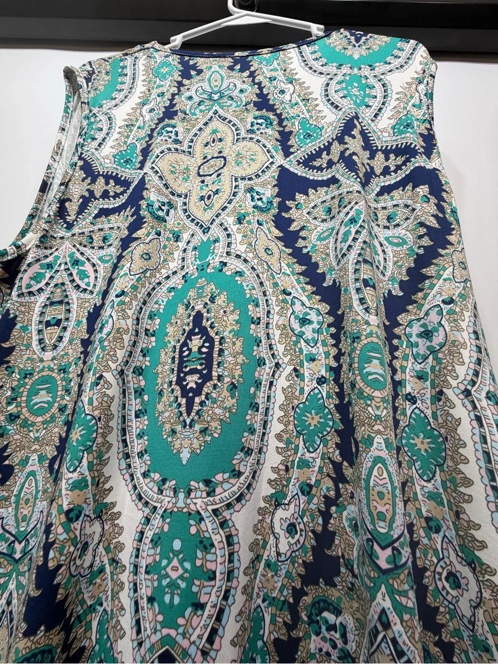 Soft Surroundings Kaleidoscope Paisley Maxi Dress Size 2X - Picture 9 of 10